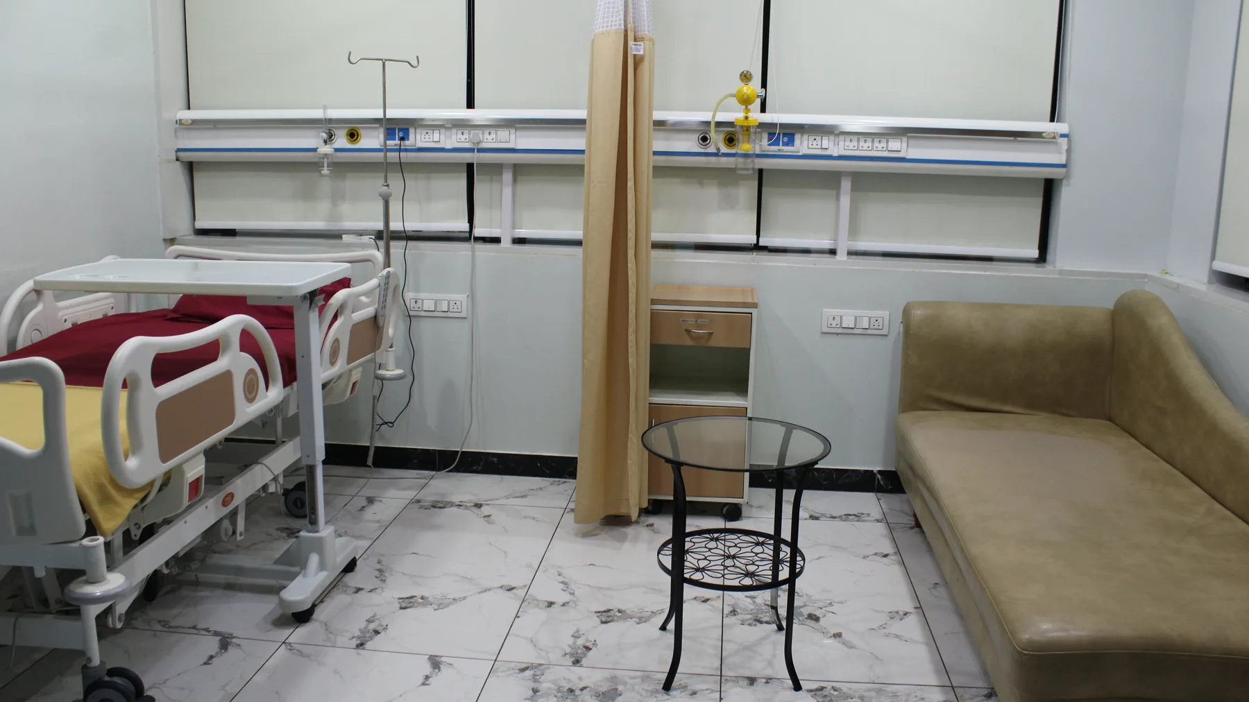 Patient ward at Adhventha Hospital