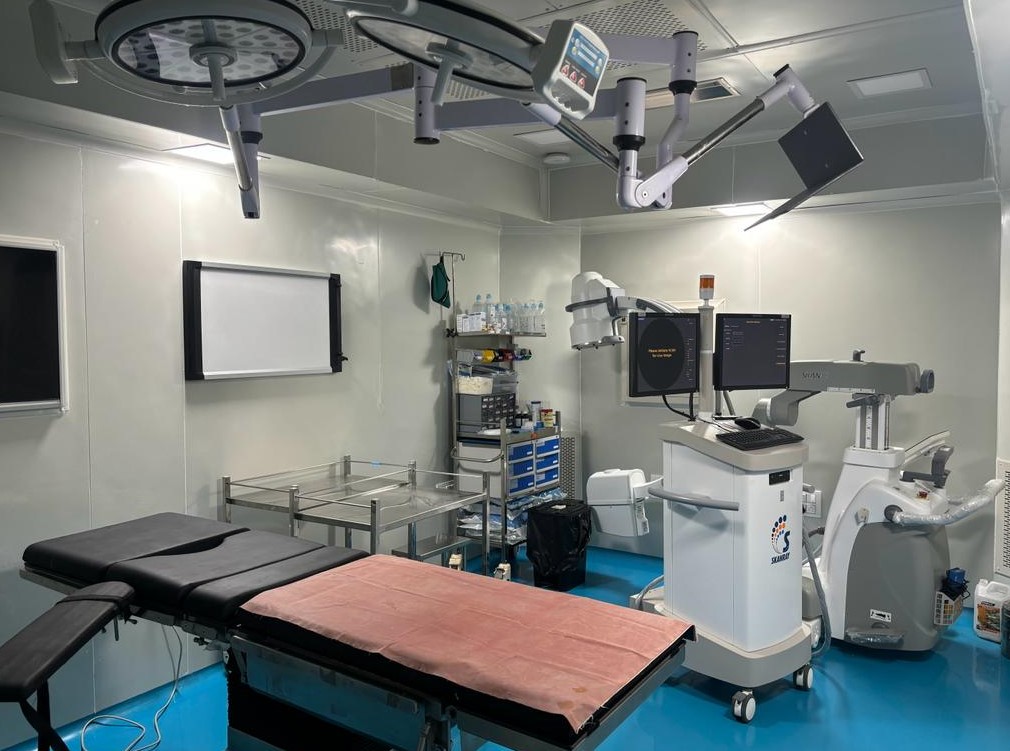 Operation theatre at Adhventha Hospital