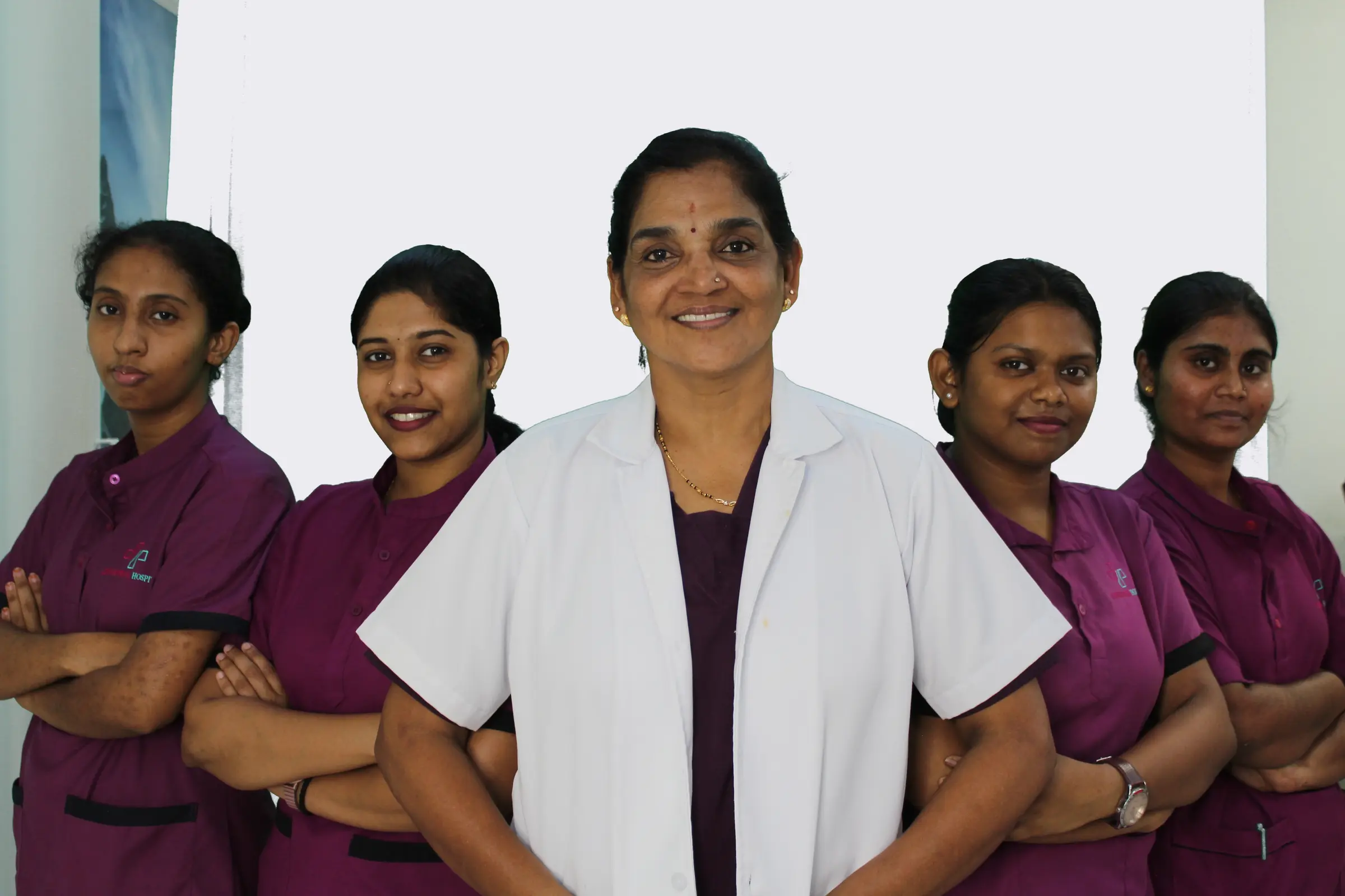 Adhventha's nursing team